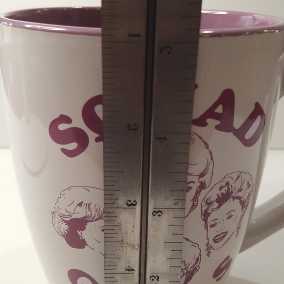 Golden Girls Mug Squad Goals 25 Oz Ceramic ABC Studios Silver Buffalo Design - Picture 15 of 16